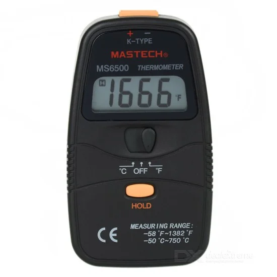 MASTECH MS6500 Handheld Digital Temperature Meter Sensor