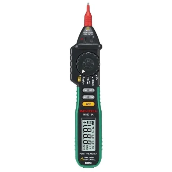 Mastech MS8212A Pen-Type Digital Multimeter