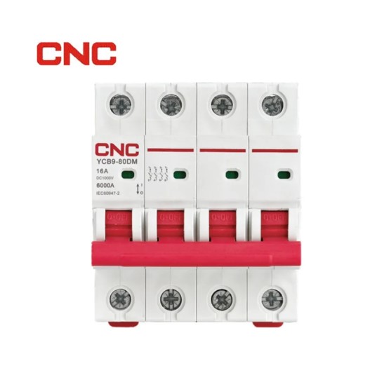 CNC 4 Pole DC Breaker
