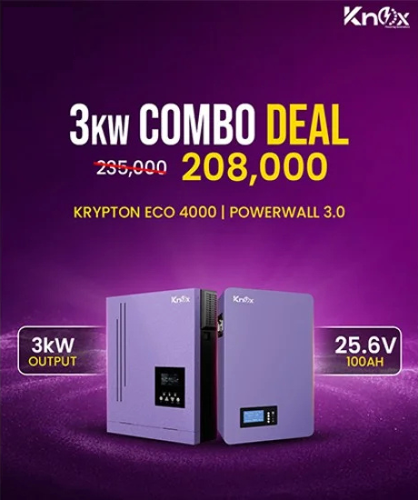 Knox 3kW Combo Deal