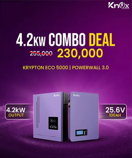 Knox 4.2kW Combo Deal