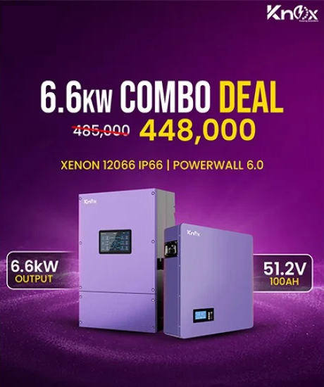Knox 6.6kW Combo Deal