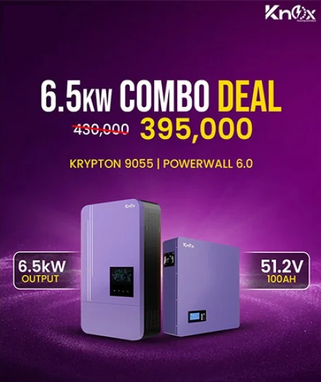 Knox 6.5kW Combo Deal
