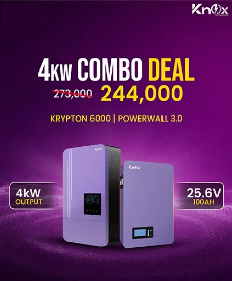 Knox 4kW Combo Deal