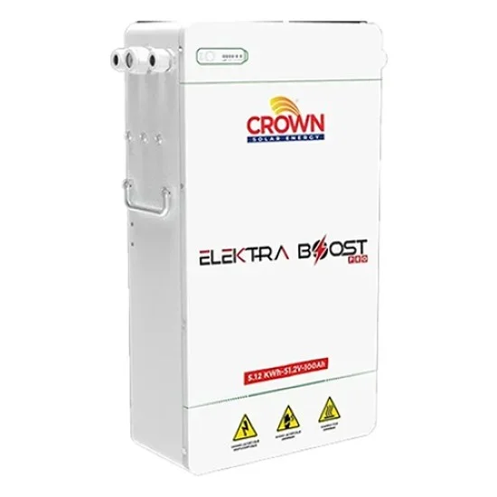 Crown Solar Energy Electra Boost 2.56kWh Pro Lithium Battery 25.6V 100Ah