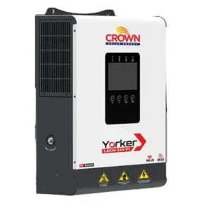 Crown Solar Energy Yorker 3.6kW IP21 Single Phase Hybrid Solar Inverter