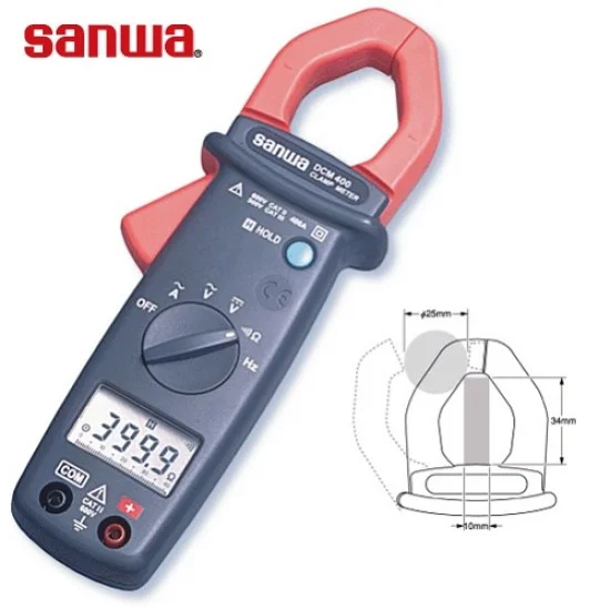Sanwa DCM400 Clamp Meter