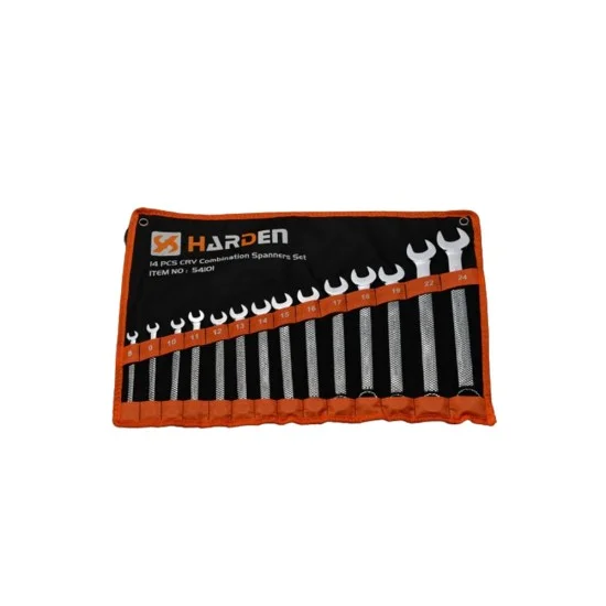 Harden 540101 14Pcs Combination Spanner Set