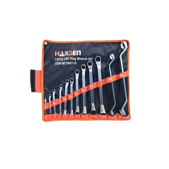 Harden 540110 12Pcs Double End Ring Spanner