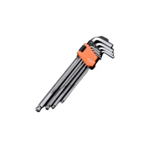 Harden 540609 9Pcs Extra Long Ball Key Wrench