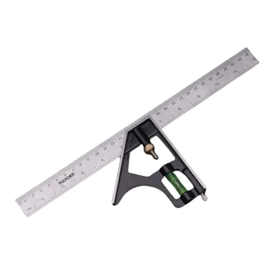 Harden 580720 Combination Square with Aluminum Base