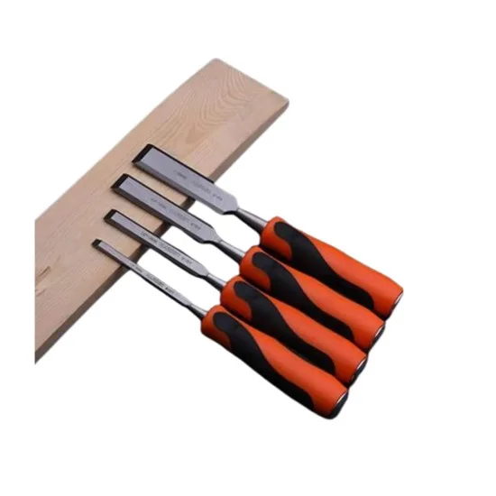 Harden 611011 4PCS Orange Black Handle Wood Chisel