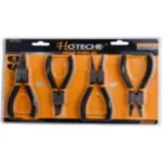 HOTECHE 101401 7'/180mm 4Pcs Circlip Pliers Set