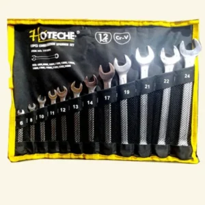 HOTECHE 191004 12Pcs Combination Spanner Set