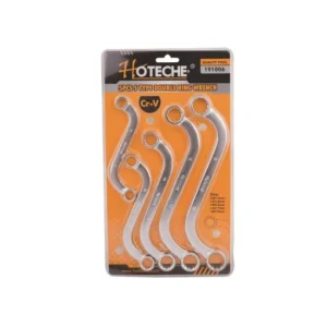 Hoteche 191006 5pcs S Type Double Ring Wrench