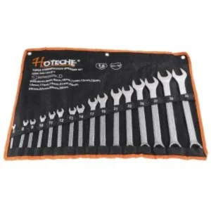 Hoteche 191011 16Pcs Combination Spanner Set