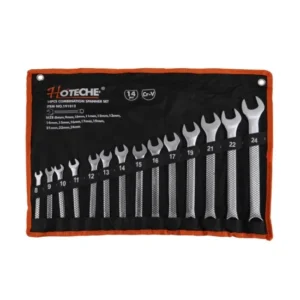 Hoteche 191012 14Pcs Combination Spanner Set