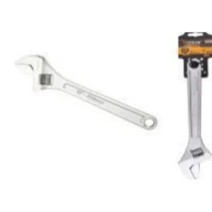 HOTECHE 191201 6''/150mm Adjustable Wrench Nickle Plated