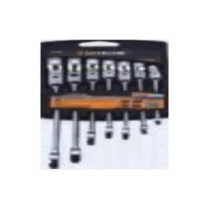 HOTECHE 192504 7Pcs Flexible Ratchet Combination Spanner Set