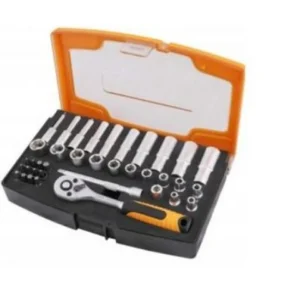 Hoteche 202101 37pcs 1/4” Drive Combine Socket Set