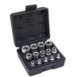 Hoteche 203301 14Pcs E-Type Socket Wrench Set