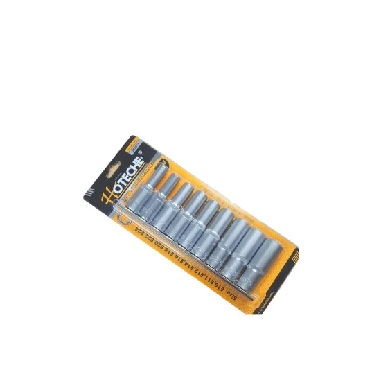 Hoteche 205011 9pcs 1/2'Dr. E-Type Deep Socket Set