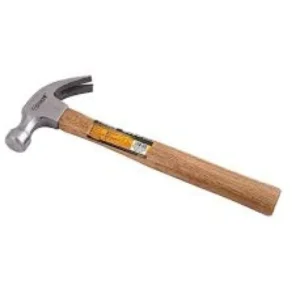 Hoteche 210703 16Oz Wooden Handle Claw Hammer