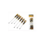 HOTECHE 241506 6Pcs Go-Through Screwdriver Set with End Cap