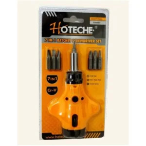 HOTECHE 250607 7-IN-1 Ratchet Screwdriver Set