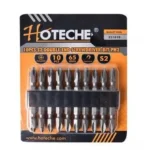 Hoteche 251010 10pcs S2 Double End Screwdriver Bit PH2 x 65mm