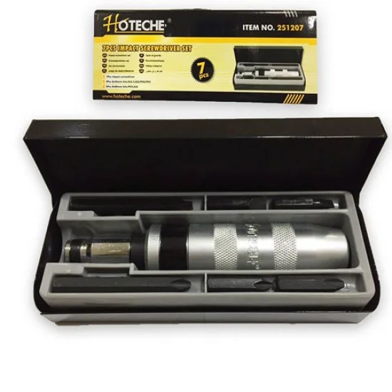 HOTECHE 251207 7Pcs Impact Screwdriver Set