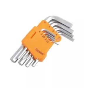 Hoteche 260109 9Pcs Short Hex Key Set