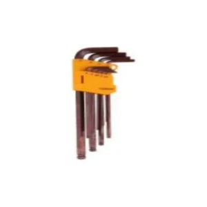 HOTECHE 260620 9 Pcs Extra Long Hex Key Set with Ball End