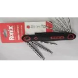 Hoteche 261023 8Pcs Folding Torx Key Set