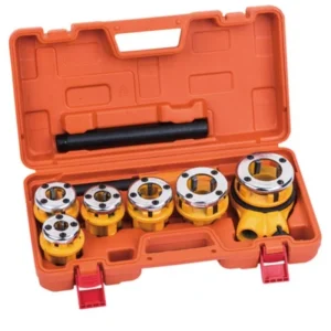 HOTECHE 271004 6 Pcs Ratchet Die Stocks