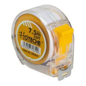 Hoteche 280507 7.5mx25mm Transparent Measuring Tape
