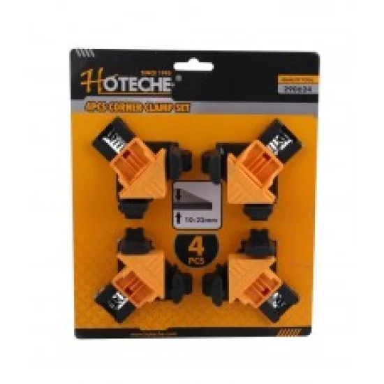 Hoteche 290624 4Pcs Corner Clamp Set
