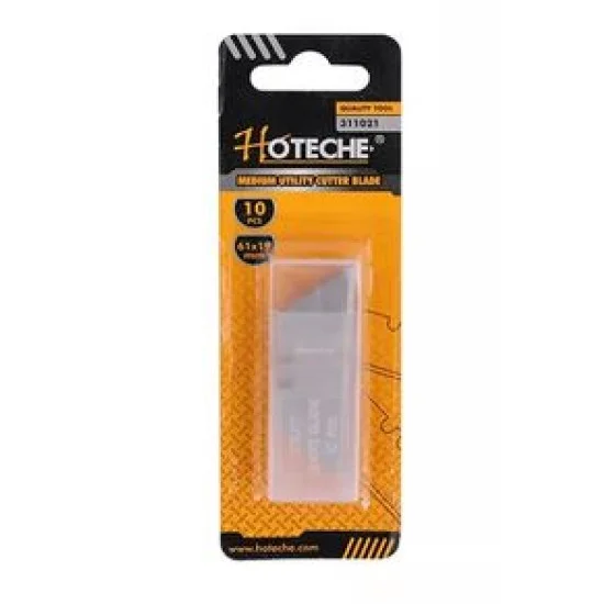 Hoteche 311021 10Pcs Medium Utility Cutter Blade