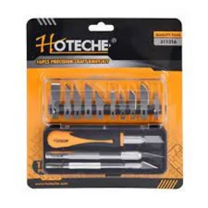 Hoteche 311216 16Pcs Precision Craft Knife Kit