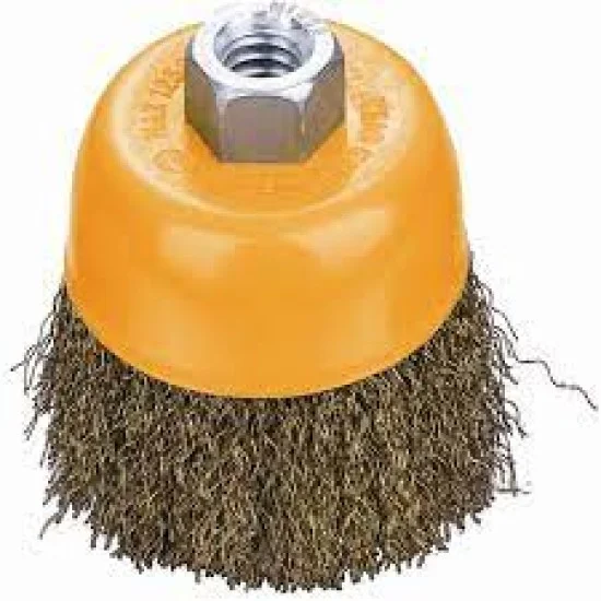 Hoteche 590101 75mm x M10 x 1.5mm Cup Brush With Nut