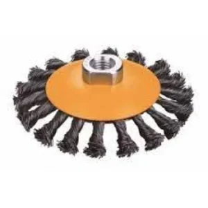Hoteche 590222 100Mm*M14*2.0 Twist Wire Bevel Brush