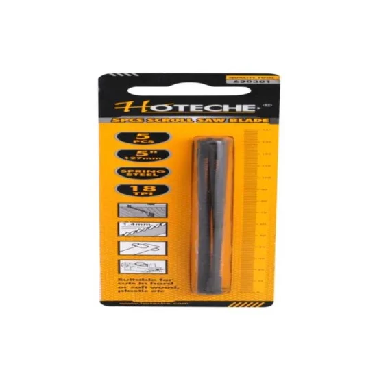 Hoteche 620301 5Pcs Scroll Saw Blade