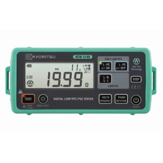 KEW 4140 Digital Loop / PFC / PSC Tester