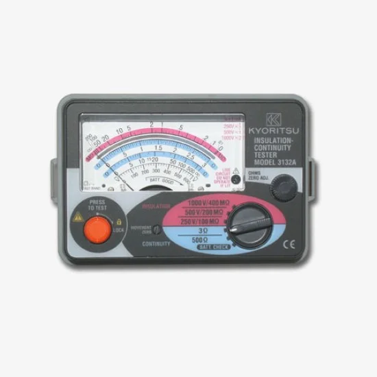 KYORITSU 3132A Analogue Insulation / Continuity Tester