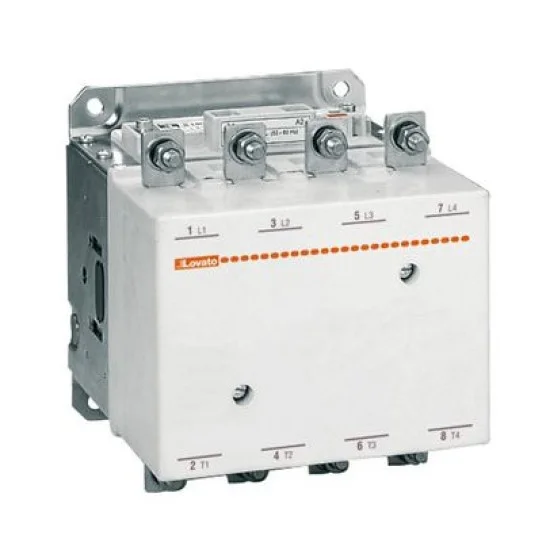 Lovato Electric 11B400-400 4-Pole Contactor