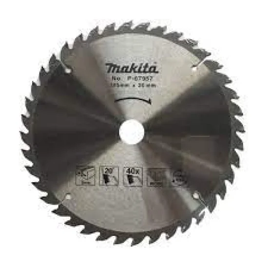 Makita P-67597 TCT Saw Blade 185 x 2.2 x 40T
