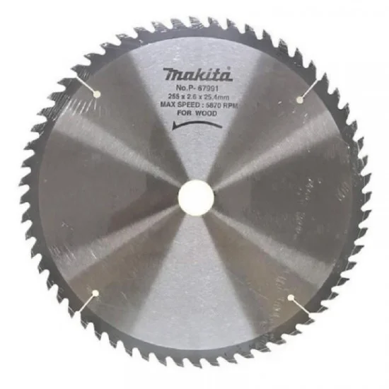 Makita P-67991 TCT Saw Blade 255 x 2.6 x 60T