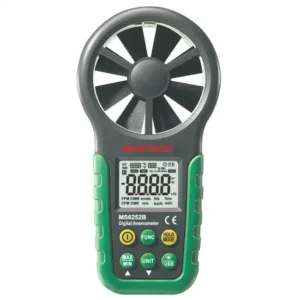 Mastech MS6252B Digital Anemometer with Temperature/Humidity