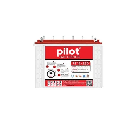 Pilot PT12-230 230Ah OPZS Tubular Battery