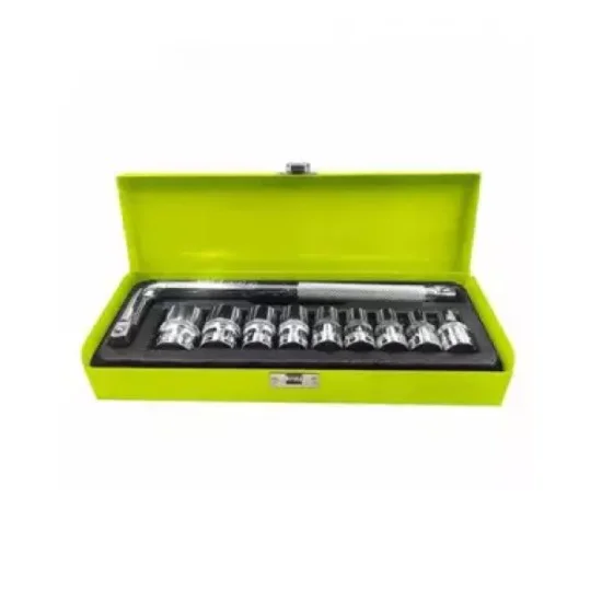 PRESCOTT PHWSL-11 Hex 9pcs 12.5mm Socket Set